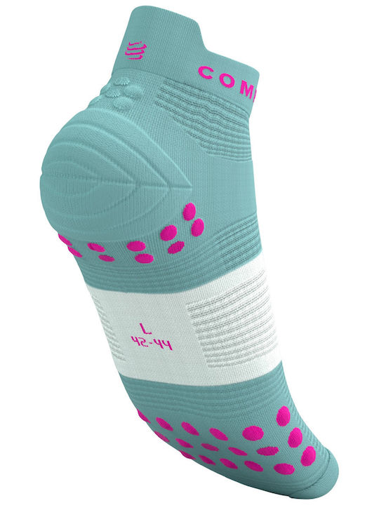 Compressport Low Ciorapi Running Albaștri 1 Pereche