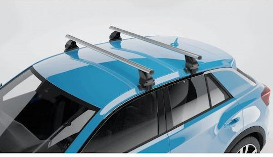 Menabo Таванни Стелки За Автомобил Алуминиеви Omega 130см 5D BMW iX2 (U10) 2024+ Комплект С Крака Сребрист