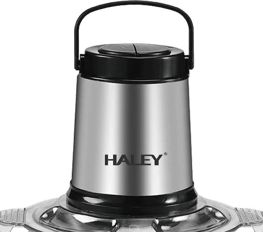 Haley Mini Tocător Multi 500W Cu Recipient 2L Gri