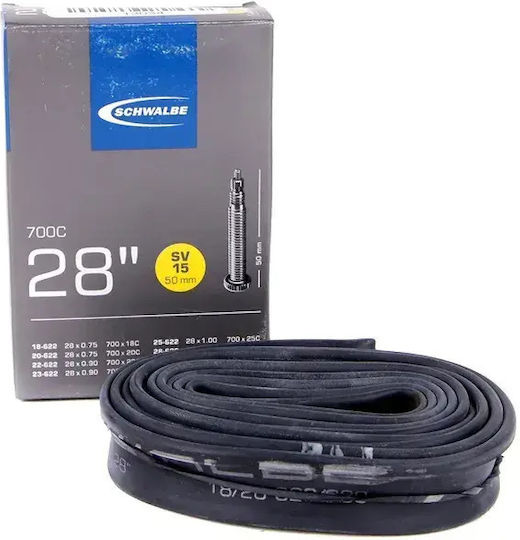Schwalbe Cameră De Aer Pentru Anvelope De Bicicletă 28" Extra Ușoară Sv20 28x0.75/0.90 18 25-622 630 700x18c/23c Supapă Presta 50 Mm