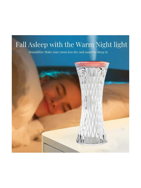 Sistem LED de aromaterapie Transparent 270ml FOX385459