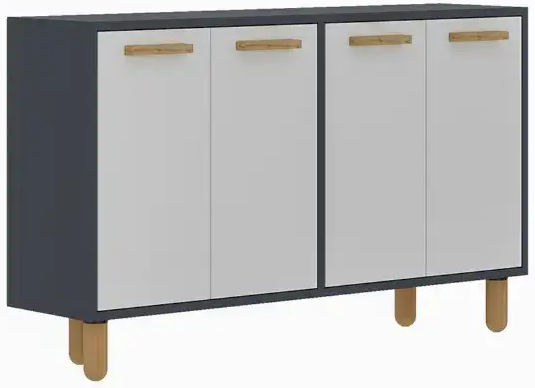 SteweHome Konsolentisch Holz Braun M120xB30xH73cm