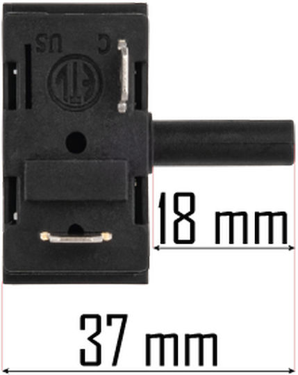 Comutator radiator Powermat Pm-nag-3.5en-pk 5 pini
