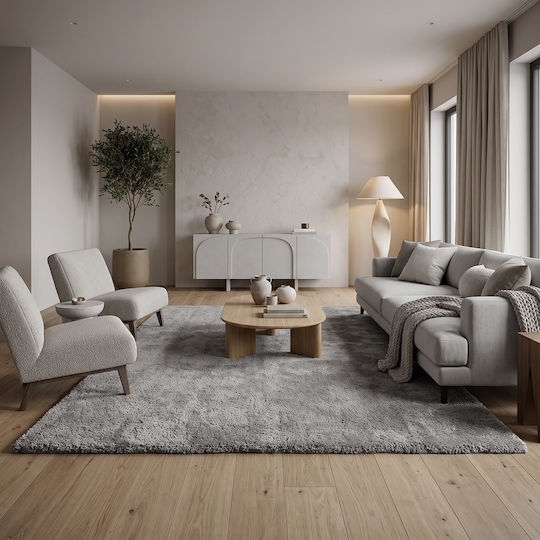 Beauty Home Flame Art 9667 Bedroom Rug Sets Grey 9667-Set 3 Pieces