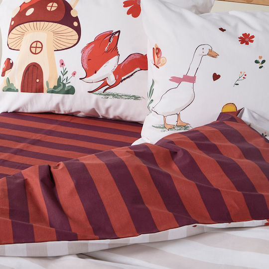 Kentia Set Fete De Pernă Pentru Copii Din 100% Bumbac 50x70cm Alpu