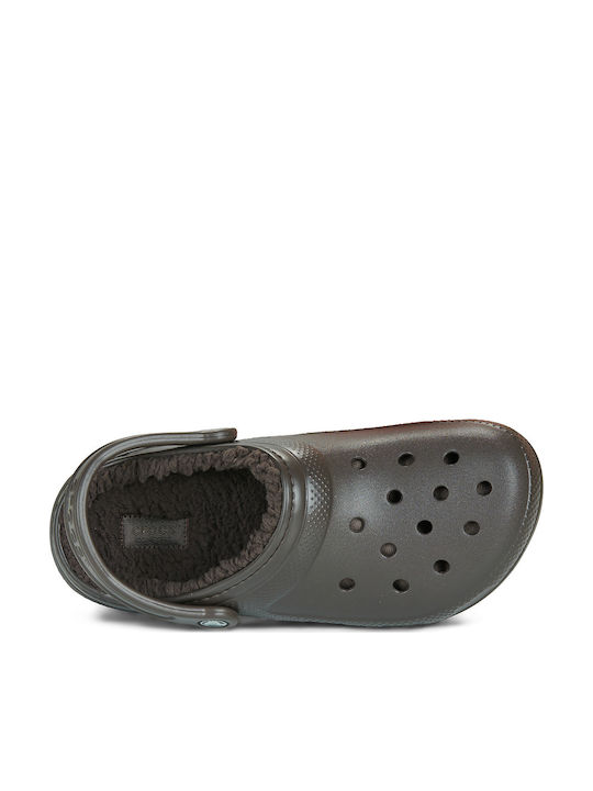 Crocs Classic Lined Clog Saboti Pentru Femei Maro