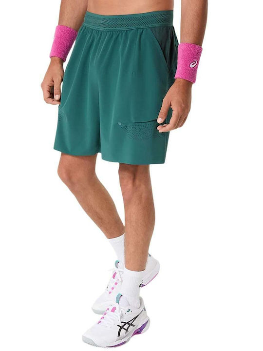 Bermudă sport pentru bărbați verde