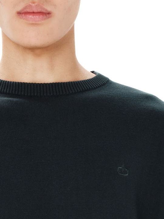 Herrenblusen Petrol Blau Pullover