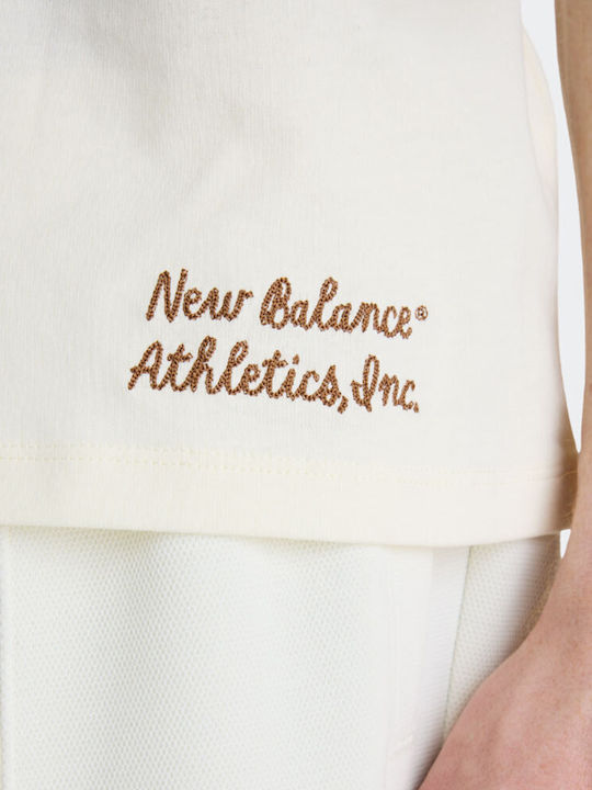 Athletic T-shirt Beige