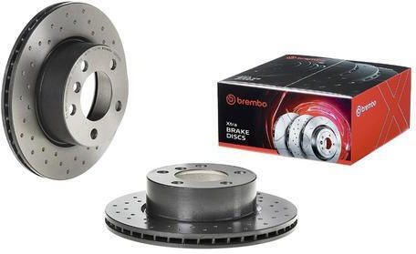 Brembo Xtra Bremsscheibe Auto Vorderseite Belüftet Ø284mm 1 Stück