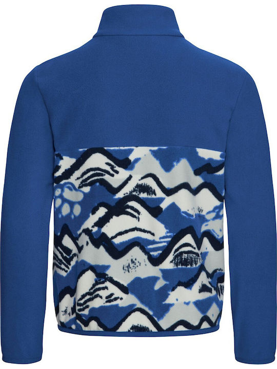 Polar Bluze și Hanorace Pentru Copii Cardigan Cu Buzunare Albastru