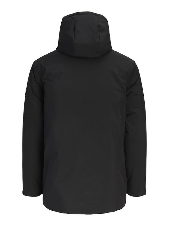 JJ Rebel Winter Parka Herren Jacken Schwarz