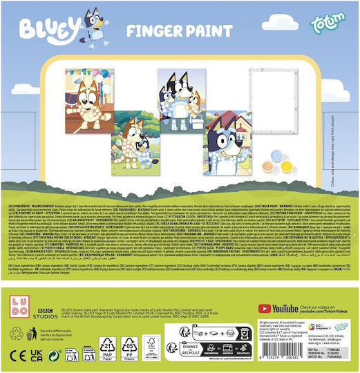 Totum Bluey Finger Paint