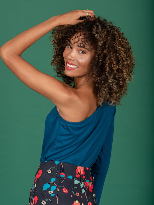 Women's Blouse Peacock