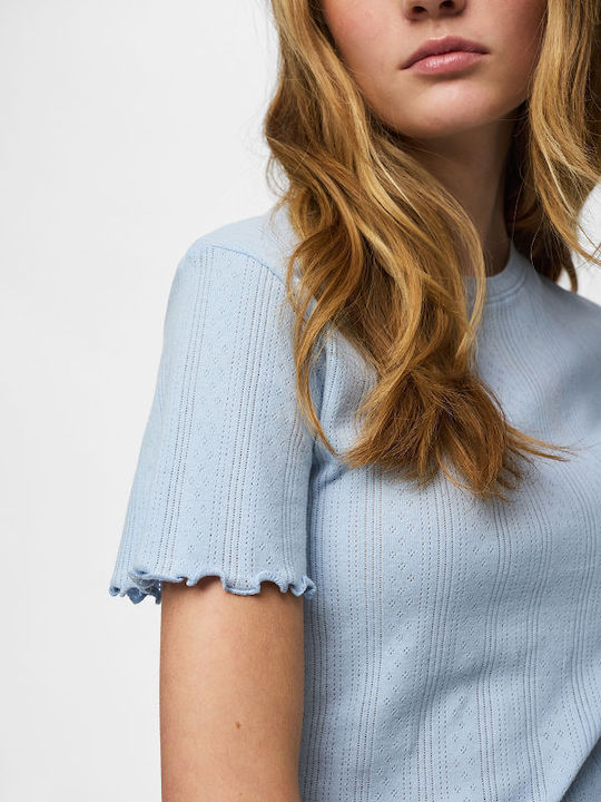 Women's Light Blue Blouse