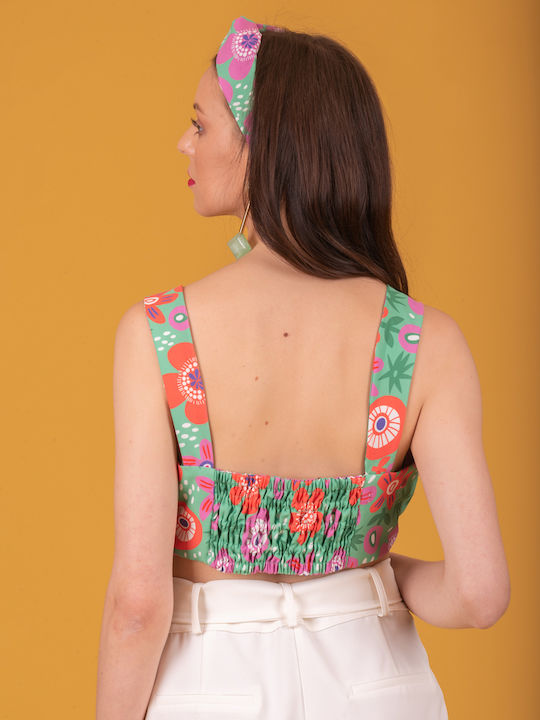 Women's Crop Top Green