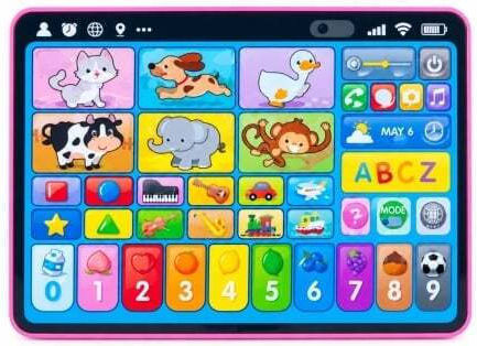Velve Laptop-Tablet pentru bebeluși cu Sunete