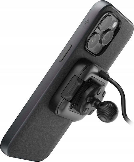 Peak Design Mobile Adaptor pentru Montură cu Bilă 20 mm cu Blocare și Încărcare Adaptor de Bază pentru Telefon Mobil
