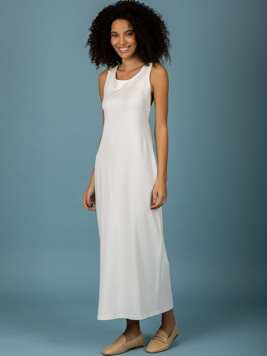Rochii De Vară Pentru Femei Maxi Jupon Rochie Ecru