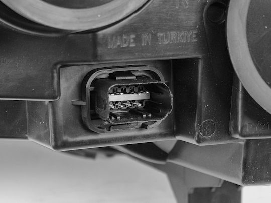 Headlight Right Peugeot Citroen Partner Tepee Berlingo 2012-2015 Electric Adjustment 505982