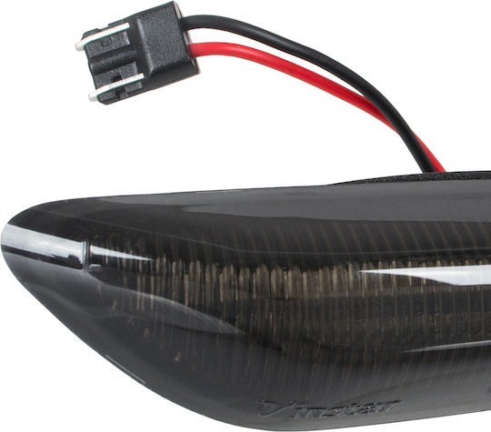 Bmw 5 E60 E61 Led Side Indicator Smoked Dynamic 2 Pcs Set