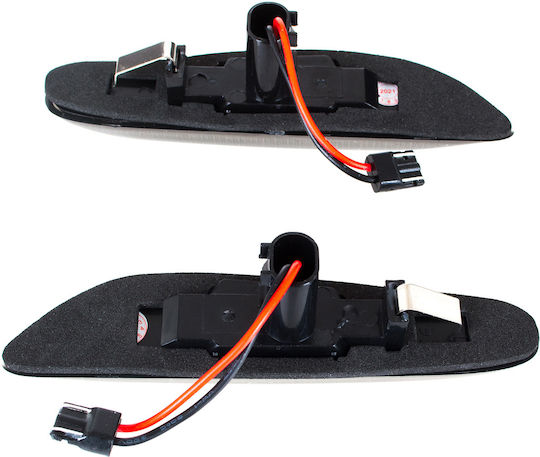 Bmw 5 E60 E61 Led Side Indicator Smoked Dynamic 2 Pcs Set