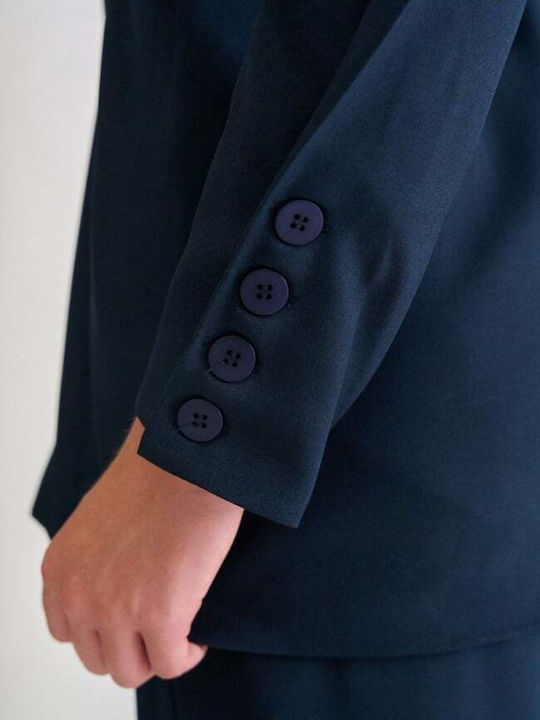 Women's Dark Blue Set with Trousers