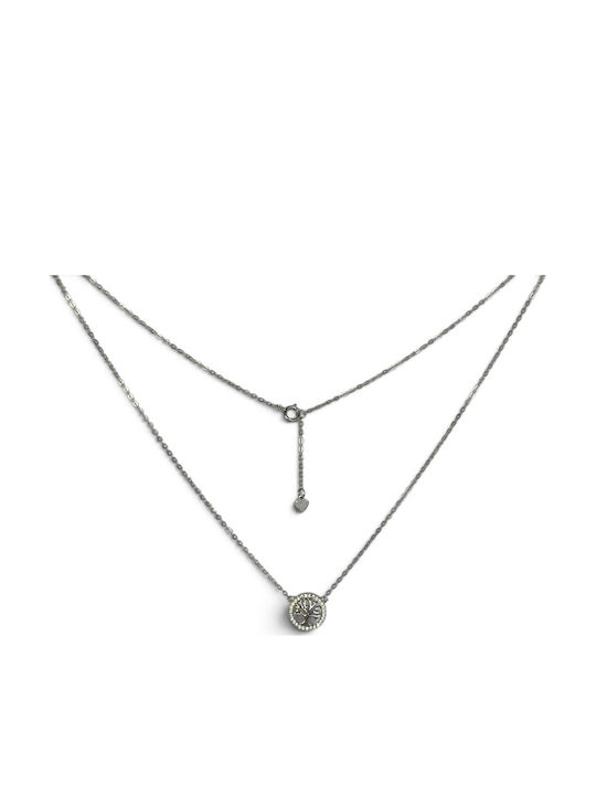 Tree Necklace Made of Silver