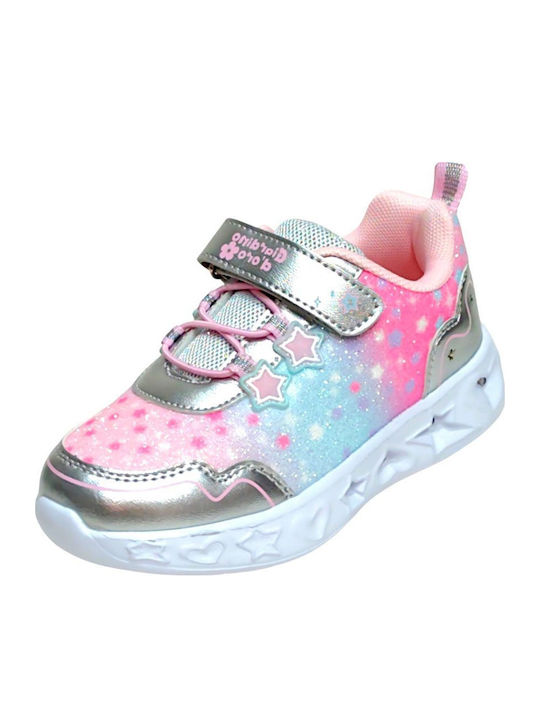 Παιδικά Sneakers Ασημί