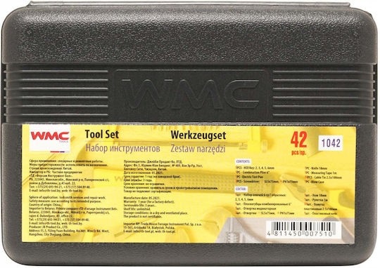 WMC Werkzeugschatulle mit 42 Werkzeugen