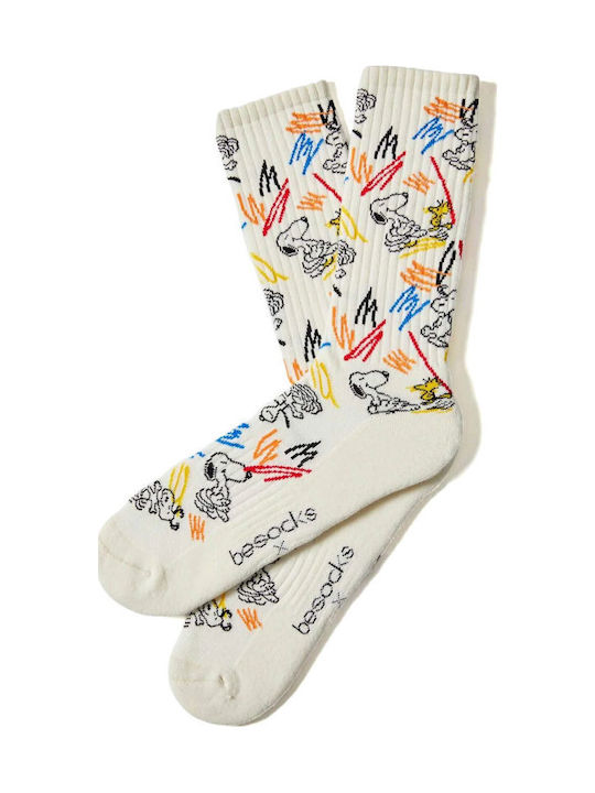 Besocks Socks With Beige Patterns