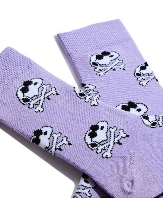 Besocks Socks With Purple Patterns