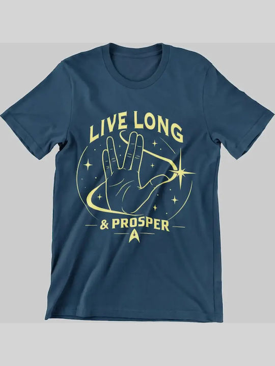 Kids Tops White with Vulcan Salute and Starfleet-inspired Delta A Star Trek Inspired Graphic T-Shirt for Science Fiction Fans