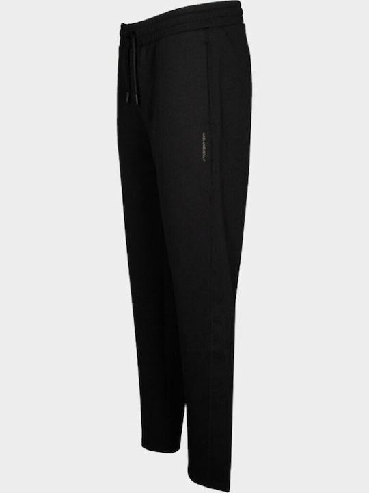 Sweatpants with Elastic Black