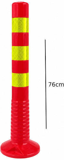 Verkehrsschilder Kegel in Rote Farbe