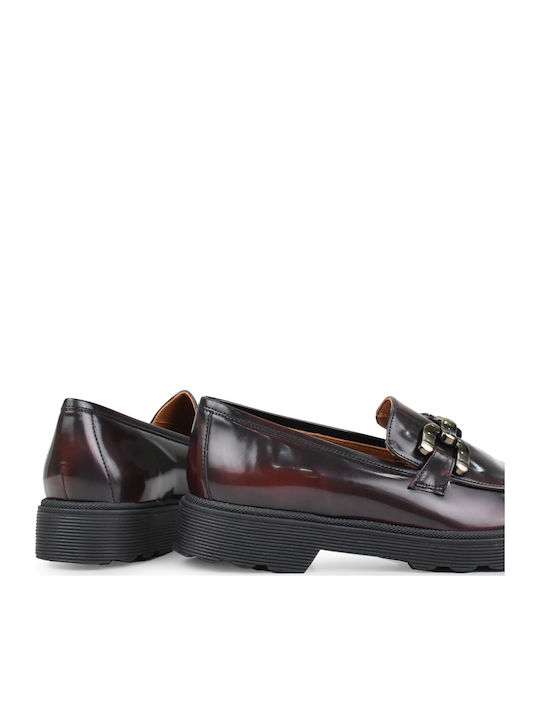 Women's Loafers In Brown Color