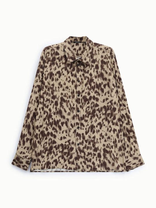 Long Sleeve Shirt in Regular Fit Multicolour