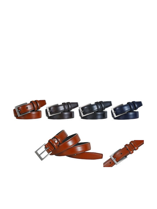 Men's Black Leather Belt