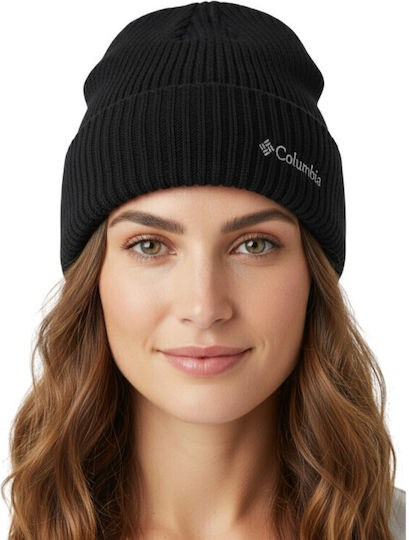 Watch Cap Beanie Unisex Knitted Beanie in Black Colour