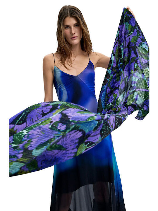 Desigual Women's Purple Scarf