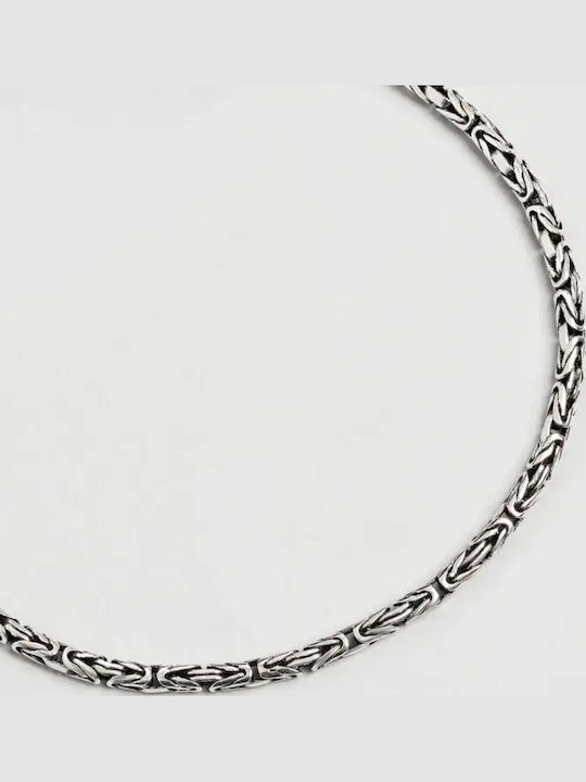 SteweHome Männer Silber Kette Hand Länge 21cm