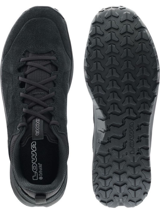 Lowa Men's Hiking Shoes Waterproof with Gore-Tex Membrane Black