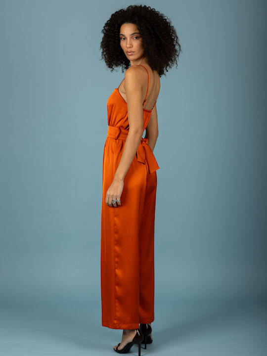 Damenteil Jumpsuit Burnt Orange