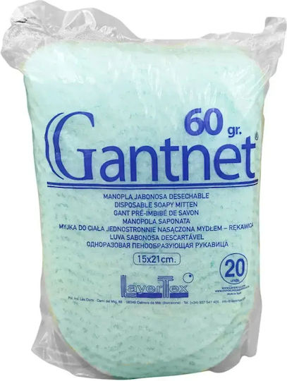 Layertex Reinigungshandschuh für den Körper Dekubitus / Patienten 20 Stück
