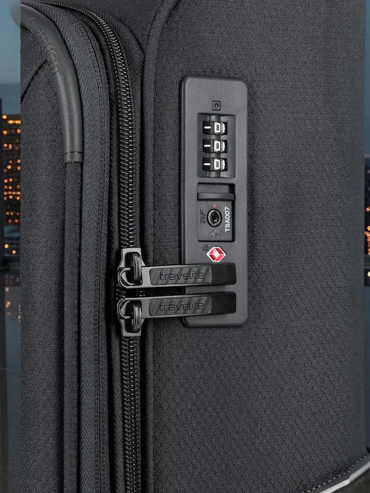 Travelite Skaii Koffer Für Kabine Stoff Anthrazit Höhe 55cm Travelite Skaii Koffer Für Kabine Stoff Anthrazit Höhe 55cm