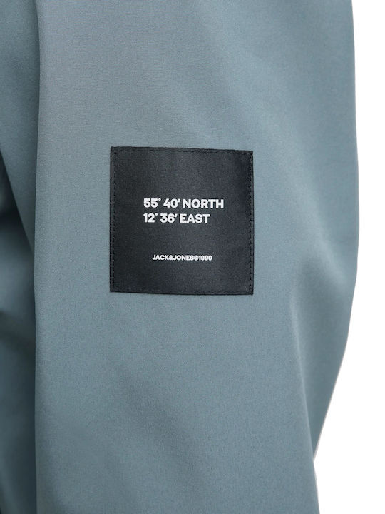 Herren Jacken Softshell Wasserdicht und Winddicht Petrol
