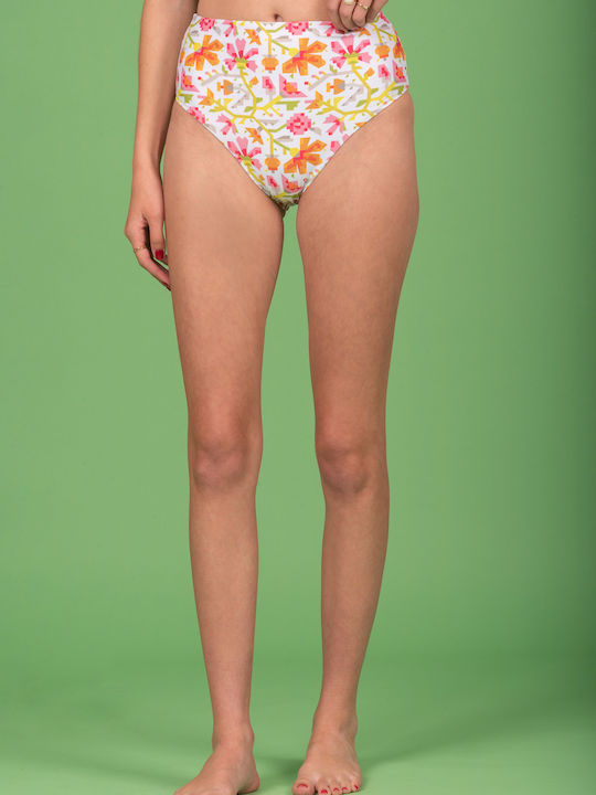 Bikinihosen Slip Weiß 124-91041-Weiß (002)