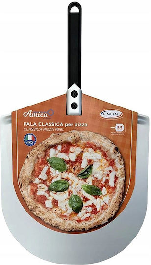 GI.METAL Lopată Pentru Pizza Din Aluminiu 33x33cm