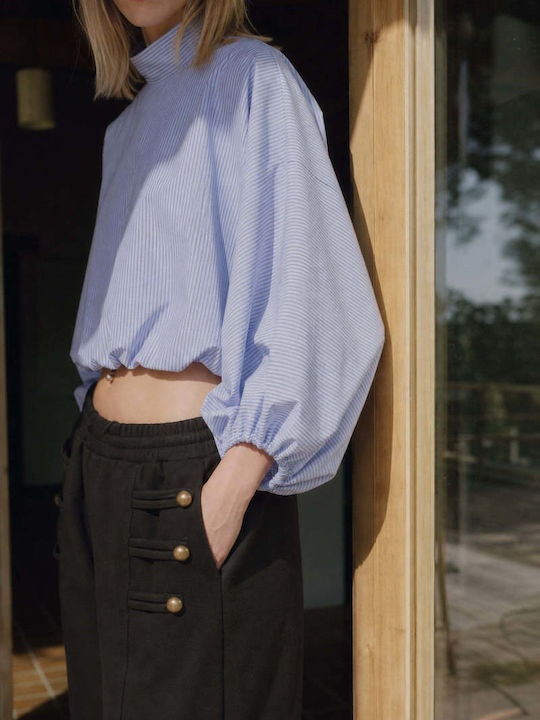 Women's Fabric Trousers Beige