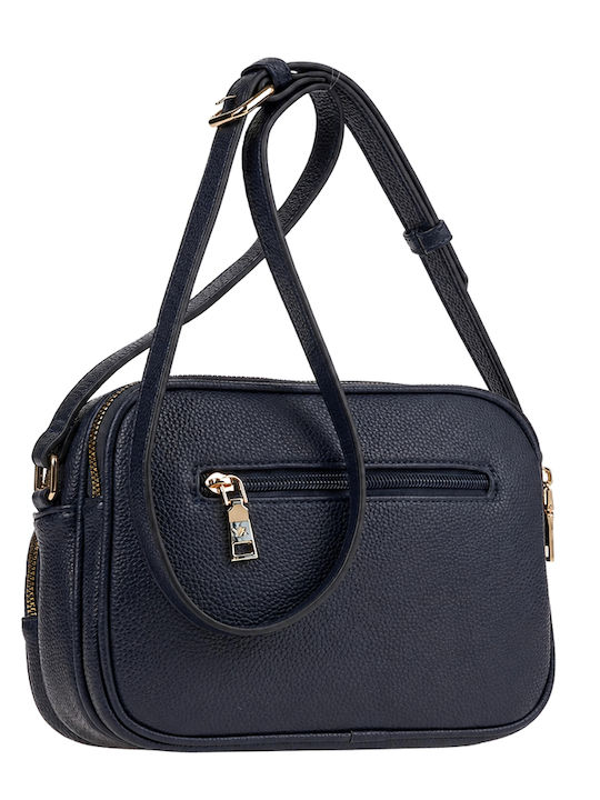 Damen Handtasche Crossbody Schulter Blau